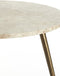 Light & Living Ronde Salontafel Zeca - Marmer - 67cm