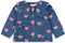 Konges Slojd Magot Denim Shirt Aop Gots Meisjes - Jurken - Kleedje - Blauw - Maat 104