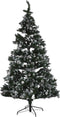 Kerstboom DKD Home Decor LED Licht Groen Metaal Polyethyleen 130 x 130 x 218 cm