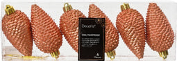 denappel kunststof d4h8c rood kpr 6st kerst