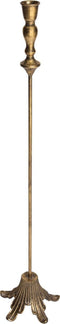 PTMD Shannen Kandelaar - 19 x 19 x 90 cm - Metaal- Goud