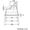 Bosch DHL555BL - Inbouwunit afzuigkap - 615 m³/uur - 53 cm