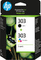 HP 303 - Inktcartridges Dual-Pack - Zwart en Kleur (2 stuks)