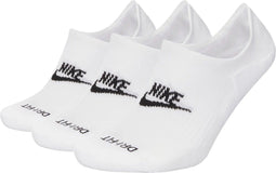 NIKE Everyday Plus Cushioned Sokken Mannen White / Black - Maat 46-50