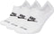 NIKE Everyday Plus Cushioned Sokken Mannen White / Black - Maat 46-50