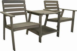 AnLi-Style Outdoor- Tuinbank Mario Tête-à-Tête Grijs