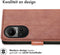 imoshion Hoesje Geschikt voor Oppo Reno 10 Pro / Reno 10 Hoesje Met Pasjeshouder - imoshion Luxe Bookcase - Bruin