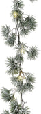 Slinger prelit l190b8h5 cm groen/wit
