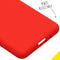 Accezz Samsung Galaxy S20 - Liquid Silicone Backcover - Schokabsorberend - Rood