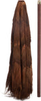 J-Line parasol Cocobladeren - hout - bruin - large