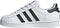 adidas Superstar - Lage sneakers - Leren bovenwerk - Wit/zwart/goud (maat 43 1/3)