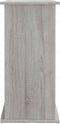 vidaXL - Aquariumstandaard - 81x36x73 - cm - bewerkt - hout - grijs - sonoma - eiken
