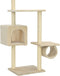 vidaXL - Kattenkrabpaal - met - sisal - krabpalen - 260 - cm - beige