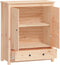 vidaXL - Hoge - kast - 83x41,5x100 - cm - massief - grenenhout