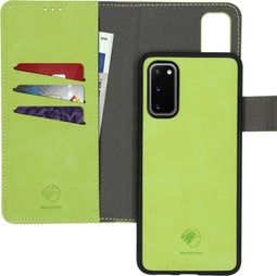 iMoshion Hoesje Geschikt voor Samsung Galaxy S20 Hoesje Met Pasjeshouder - iMoshion Uitneembare 2-in-1 Luxe Bookcase - Groen