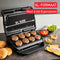 Tefal Optigrill+ XL GC7278 - Intelligente Contactgrill - 2000W - 9 Automatische Programma's - Zwart