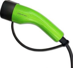 Qoltec - Mobiele oplader EV - Type 2 SCHUKO 3,5 kW 230 V LCD Draagbaar 5 m