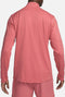 Nike Dri-FIT Element - Sportshirt - Half-Zip - Rood/Roze - Maat XL