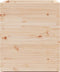 vidaXL - Plantenbak - 60x60x72,5 - cm - massief - grenenhout