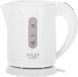 Adler AD 1371 - Waterkoker - 0,8 liter - 850 W - Wit