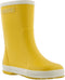 Bergstein Rainboot - Regenlaarzen Unisex Junior - Handgemaakt natuurrubber - Geel - Maat 23