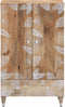 vidaXL - Hoge - kast - 60x33,5x100 - cm - massief - mangohout
