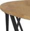 vidaXL - Koffietafel - Artisan - Eiken - 80x80x42 - cm - van - Gelaagd - Hout