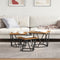 vidaXL - Salontafels - 3 - stks - Oude - Houten - Engineered - Hout