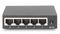 Digitus DN-80202-1 - Unmanaged Switch - 5x RJ-45 Ethernet 1Gbps - Maximale bandbreedte 10Gbps