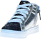 Skechers Hi-Lite-Dazzle Drip - Meisjes Sneakers - Metallic met glinsterende details - Black