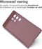 imoshion Hoesje - Geschikt voor Samsung Galaxy S22 Ultra - EasyGrip Backcover - Paars