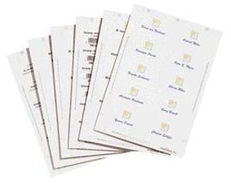 Badgekaart Durable 1456 bedrukbaar 60x90mm 160stuks | 10 stuks