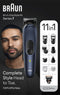 Braun Series 7 MGK7450 - Multigroomer - 11-in-1 met AutoSense-technologie - Metallic Blauw