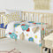 Happy Friday Duvet cover set 2 pieces Space rocket 100x135 cm (Cot) Multicolor