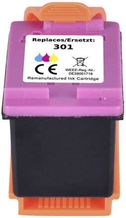 Renkforce RF-5705450 - Inktcartridge - Vervangt HP 301, CH562EE - Cyaan Magenta Geel
