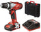 Einhell TE-CD 18-2 Li-i Kit - Accu Klopboor- en Schroefmachine - 18 V 1500 mAh (1x accu)