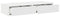 vidaXL - Witte - Bedlades - - - 90x36,5x16,5 - cm - - - Gemaakt - van - Samengesteld - Hout