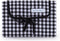 Draagbare babywisselaar Mi bollito Zwart Elegant Vichy 1 x 67 x 47 cm