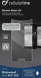 Cellular Line TEMPGLASBUNI55 - Screenprotector - Universeel - 5.5
