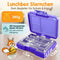 Funkelfuchs® - Lunchbox kinderen - 500ml - Lekvrij - Paars