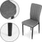 Eetkamerstoelen - grijs - set van 4 - comfortabel design