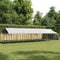 vidaXL - Hondenkennel - voor - buiten - met - dak - 600x200x150 - cm