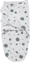 Meyco SwaddleMeyco Dots inbakerdoek - 100% katoen - 0-3 maanden - stone green