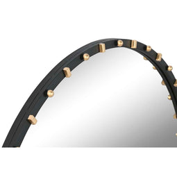 Home ESPRIT - Wandspiegel - Modern 90 x 3,5 x 90 cm - Zwart Goud