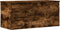 vidaXL - Opbergbox - 100x42x46 - cm - bewerkt - hout - gerookt - eikenkleurig