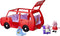 Peppa Pig Peppa's Grote Familie Auto - Inclusief Baby Evie - Interactieve Speelgoedauto