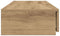 vidaXL - Bedlade - Artisan - Eik - 120x36,5x16,5 - cm - Bewerkt - Hout