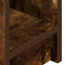 vidaXL - Nachtkastje - met - lade - 20x36x60 - cm - gerookt - eikenkleurig