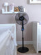 AirKing AKSF-40BK - Statiefventilator - Extra stille 5 snelheidsstanden met afstandsbediening en timerfunctie - Zwart