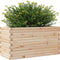 vidaXL - Plantenbak - 90x40x46 - cm - massief - grenenhout